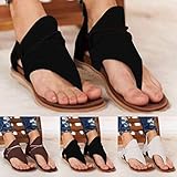 Sandals for Women Wide Width Gibobby 2022 Latest Women Posh Gladiator Comfy Sandals//Ladies Fashion Flat Heel Slip On Sandals, Casual Vintage Sandals with Zipper