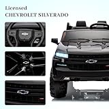 Hipicute 24V 2-Seater Truck Licensed Chevrolet Silverado Ride On Car Kids Toy