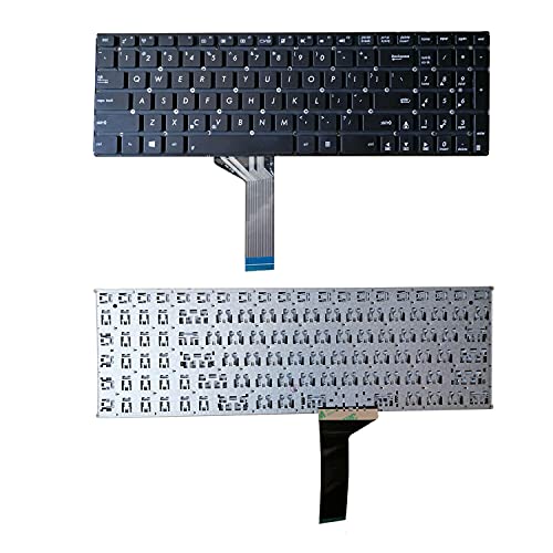 Yesvoo US Keyboard for Asus W519LI W519LP X503SA X553MA X555LD A555LA A555LF D553M F553M F554L F554LI F555L F555LN K553 K555 K555LB K555LN K555ZA R515MA R556L R556LB R556LJ VM590 VM590LD VM590Z W509