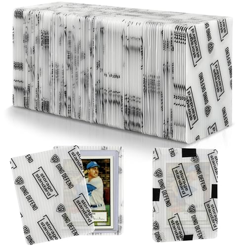 Trading Card Shipping Protectors 110 Pack 3.5'' x 4.5'' - Premium Ultra Strong Plastic Inserts Card Mailers - Precut Supply Sleeves for Sports MTG Cards Packaging - Flats for Card Breakers