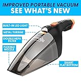 ThisWorx Car Vacuum Cleaner 2.0 - Portable Handheld Mini Vacuum Cleaner W/ 16ft Cord, Bag, & Attachments - Small Vacuum for Car, RV, Boats, Travel - Car Accessories