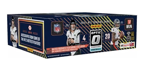 Panini 2024 Donruss Optic NFL Football 20-Pack Retail Box Trading Cards - Factory Sealed