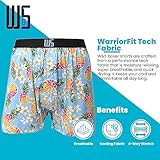 Warriors & Scholars | Mens boxer Shorts | Boxer shorts for men pack of 6 | Printed Mens underwear | Mens boxer shorts underwear | Boys boxer shorts | Mens underwear boxer shorts Pack AM15F, Size S