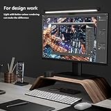 Xiaomi Mi Computer Monitor Light Bar - Easy Installation, Extra Computer Lighting w/o Taking Desktop Space, w/Wireless Remote Control Adjusting Lights Easily