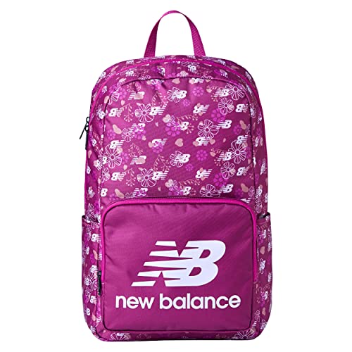 New Balance Backpack, Core Performance Daypack Small Hiking Bag, Pink, One Size