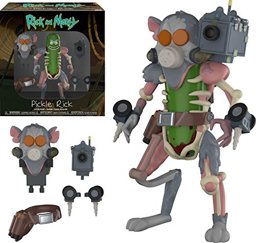 Funko Action Figure: Rick and Morty: Pickle Rick - Collectible - Gift Idea - Official Merchandise - for Boys, Girls, Kids & Adults - TV Fans