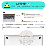 MOSISO Compatible with MacBook Pro 13 inch Case M2 2025 2024 2023 2022 2021 2020 A2338 M1 A2289 A2251 with Touch Bar, Heavy Duty Plastic Hard Shell Case with TPU Bumper&Keyboard Cover, Black