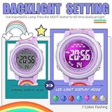 VAPCUFF Toys for Girls Age 3-12, Kids Watches for Girls Fun Toys for 6 7 8 9 10 11 12 Year Old Girls Popular Gifts for 6 7 8 9 10 11 12 Year Old Girls - Unicorn Purple