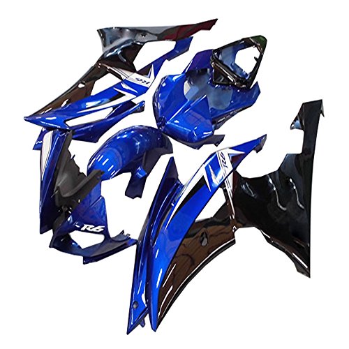 NT FAIRING Blue Black Injection Fairing Fit for Yamaha 2008-2016 YZF R6 New Painted Kit ABS Plastic Motorcycle Bodywork Aftermarket