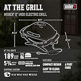 Weber Q1400 Electric Grill, Gray