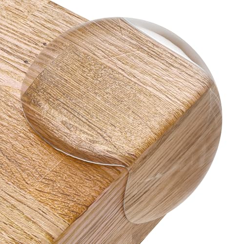 Corner Protector for Baby, Protectors Guards - Furniture Corner Guard & Edge Safety Bumpers - Baby Proof Bumper & Cushion to Cover Sharp Furniture & Table Edges - Clear and Transparent - (18 Pack)