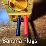 Hilitand Banana Plug Connector, 4mm Male to 2mm Female, Banana Jack Binding Post Socket Banana Connector Adapter for Speaker Amplifier