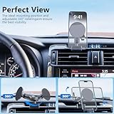 DIAMOOKY Metal Ultra Magnetic Phone Mount for Toyota 4Runner 2024 2023 2022-2010 Accessories 5th Gen 4runner Dash Cell Phone Holder Adjustable Phone Stand Fit for All Smartphone for MagSafe