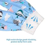 2 Packs Waterproof Diaper Pants Potty Training Cloth Diaper Pants for Baby Boy and Girl Night Time