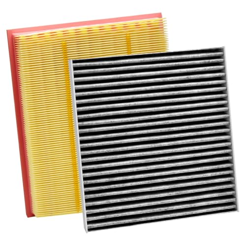 Engine Air Filter & Cabin Air Filter Compatible with Nissan Pathfinder INFINITI QX60 3.5L 2022 2023 2024 Replace 272775NA1A 165466TA0A