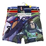 Disney boys Buzz Light Year Underwear Multipack Boxer Briefs, Buzz4pkathleticbxrbr, 10 US