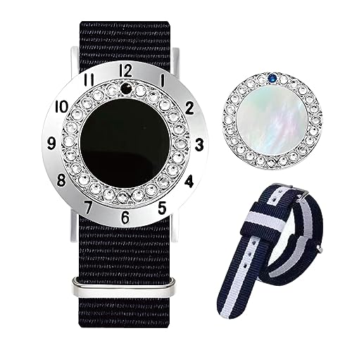 E TRUEE Golf Ball Marker with Golf Stroke Score Counter Bracelet, Golf Accessories Golf Gifts, Golf Counter for Women