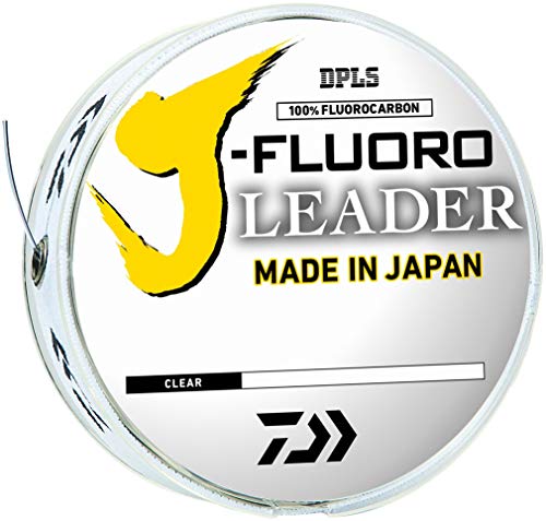 Daiwa J-Fluoro Fluorocarbon Leader - 40 Pound - 50 Yards, Multi, One Size