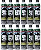 Elite Tool Center 12 Pack Berryman 2420C Brake Cleaner 14oz Aerosol Spray Can with Extension Tube VOC Compliant in All 50 States