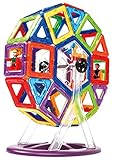 Magformers Carnival 46-Piece Set - Magnetic Tiles Building Blocks, Educational Kit, STEM Toy Set - Magnetic Building Tiles for Kids to Develop Problem-Solving Abilities and Shape Recognition