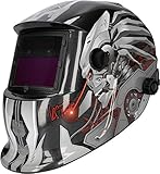 KS Tools 310.0195 Welter Helmet, Steel Design Welding Helmet