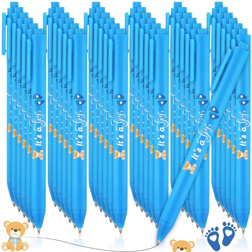 Ireer 36 Pcs bear Baby Shower Pens Gifts Bulk Party Favors for Guests Games Neutral Gender Reveal Favors Baby Shower Prizes Souvenirs Gift Bags Stuffer Supplies