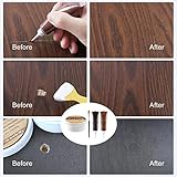 SEISSO Wood Furniture Repair Kit, Wood Putty Repair Fillers, Hardwood Laminate Floor Repair Kit, Restore Any Holes, Scratches, Cracks, Gouges for Wooden Floors, Cabinet, Cherry, Walnut