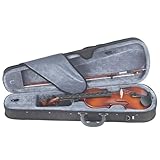 Mendini 14-Inch MA350 Satin Antique Solid Wood Viola with Case, Bow, Rosin, Bridge and Strings