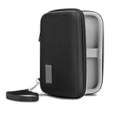 USA Gear Carrying Case - Compatible with GPD Win (2, XD, X7) - Hard Shell Exterior and Internal Accessory Pocket - Holds Handheld Tablet, Cables, Chargers, SD Memory Cards and More Accessories