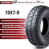 WANDA Set of 4 Sport ATV tires 19x7-8 19x7x8 P327 4PR