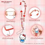 iFace Hello Kitty Beaded Charm Wrist Strap + Hello Kitty Figure AirPods 1st/2nd Gen. Case with Carabiner