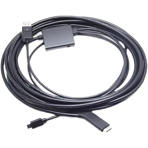 Compatible for HP Reverb G2。VR Headset Connecting Cable。 6 Meter Virtual Reality VR Glasses Upgraded Version 2.0 Header Display Data Cable(6M Older Versions)