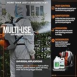 SuperHandy ULV Fogger Cordless Backpack, Garden Mist Sprayer Machine w/48V Battery, 2.6GAL 1-10GPH - For Lawn-care, Hydroponics, Sanitizing