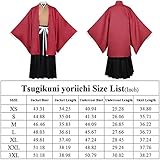 Tsugikuni Yoriichi Cosplay,Tsugikuni Yoriichi Cosplay Costume,Tsugikuni Cosplay for Holloween