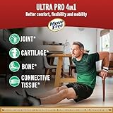 Move Free Ultra Pro with Quadruple Action Joint Support - Type 2 Collagen MSM Calcium Fructoborate & Manganese - Supports Joint Cartiliage Bone Connective Tissue, 120 Tablets (30 servings)