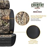 LPI Truck Mossy Oak Heavy Duty Seat Covers for Front Seats; Fits Full-Size SUV or Truck; Includes Front and Rear Storage Pockets, Built-in Molle Style Organizer; Semi-Custom Fit; 2pcs