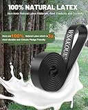 Resistance Bands, Pull Up Bands, Exercise Workout Bands for Working Out, Pull Up Assistance Bands Set for Men & Women, Body Stretching, Physical Therapy, Muscle Training - Black