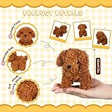 Sosation 20 Pcs Mini Plush Stuffed Puppy Bulk Easter Party Favor Gift Dog Party Gift Toy Soft Plush Dog for Kids Graduation Goodie Bag Fillers Baby Shower Birthday Carnival Prize(Multicolor)