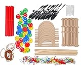 10-Pack Rubber Band Propeller Car Kit – DIY Bulk STEM Project for Kids with Complete Materials and Instructions