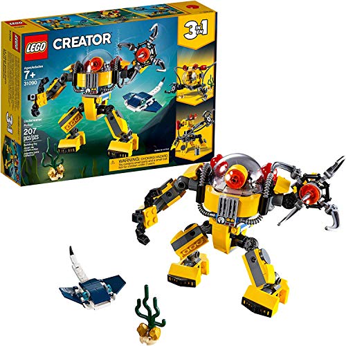 LEGO Creator 3in1 Underwater Robot 31090 Building Kit (207 Pieces)