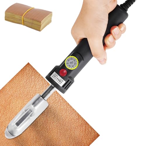 YJINGRUI Mini Irons for Crafts Quilting Mini Iron Mini Leather Iron for Leather Clothes & Shoes with High Temp Tape 50~350°C(122~662°F)