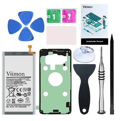 Viimon S10e Battery Replacement Kits (New Upgraded) for Samsung Galaxy S10e SM-G970U All Models with Adhesive, Installation Manual and Repair Tool Kits