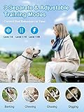 BOUSNIC Dog Shock Collar 2 Dogs (5-120Lbs) - 3300 ft Waterproof Training Collar for Dogs Large Medium Small with Rechargeable Remote, Beep (1-8) Vibration (1-16) and Humane Shock (1-99) Modes