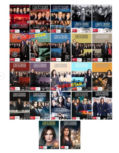 Law and Order Special Victims Unit Complete Series Seasons 1-22 DVD Bundle (1,2,3,4,5,6,7,8,9,10,11,12,13,14,15,16,17,18,19,20,21,22)