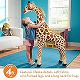 Melissa & Doug Giant Giraffe - Lifelike Stuffed Animal (over 4 feet tall)