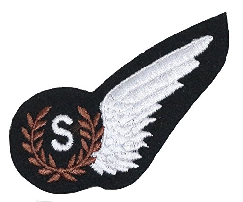 British WW2 Royal Air Force RAF S SIGNALLER WING - Uniform Brevet Patch