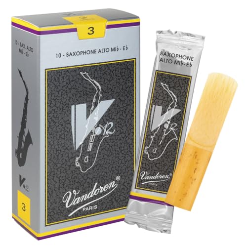 Vandoren SR613 Alto Sax V.12 Reeds Strength 3; Box of 10