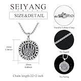 Bear Claw Necklace 925 Sterling Silver Celtic Bear Paw Pendant Norse Viking Amulet Jewelry Nordic Rune Gift for Men Women