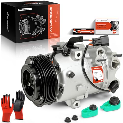 A-Premium Air Conditioner AC Compressor with Clutch Compatible with Kia Sportage 2013-2015 & Hyundai ix35 2015, 2.0L