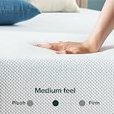 ZINUS 12 Inch Green Tea Cooling Memory Foam Mattress [New Version], Queen, Fiberglass Free, Medium Firmness, Cooling Gel Foam, Certified Safe Foams & Fabric, Mattress in A Box